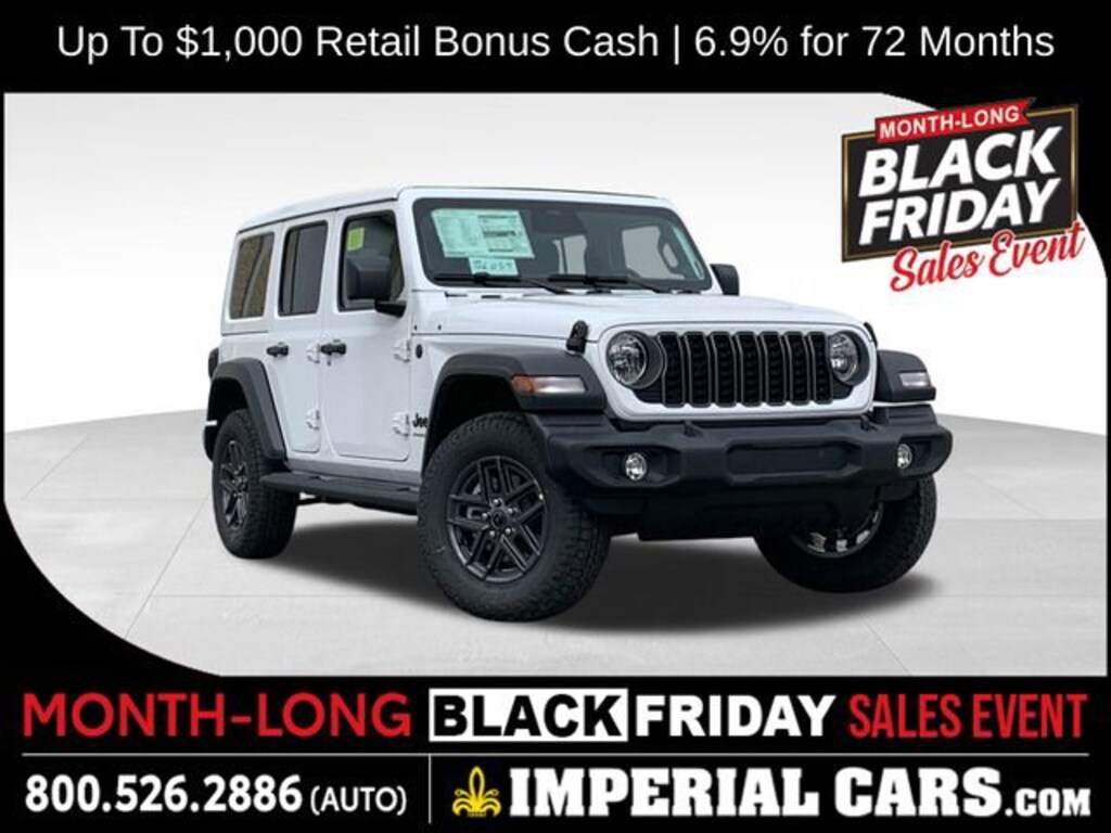 New 2026 Jeep Wrangler 4-DOOR SPORT S Sport Utility