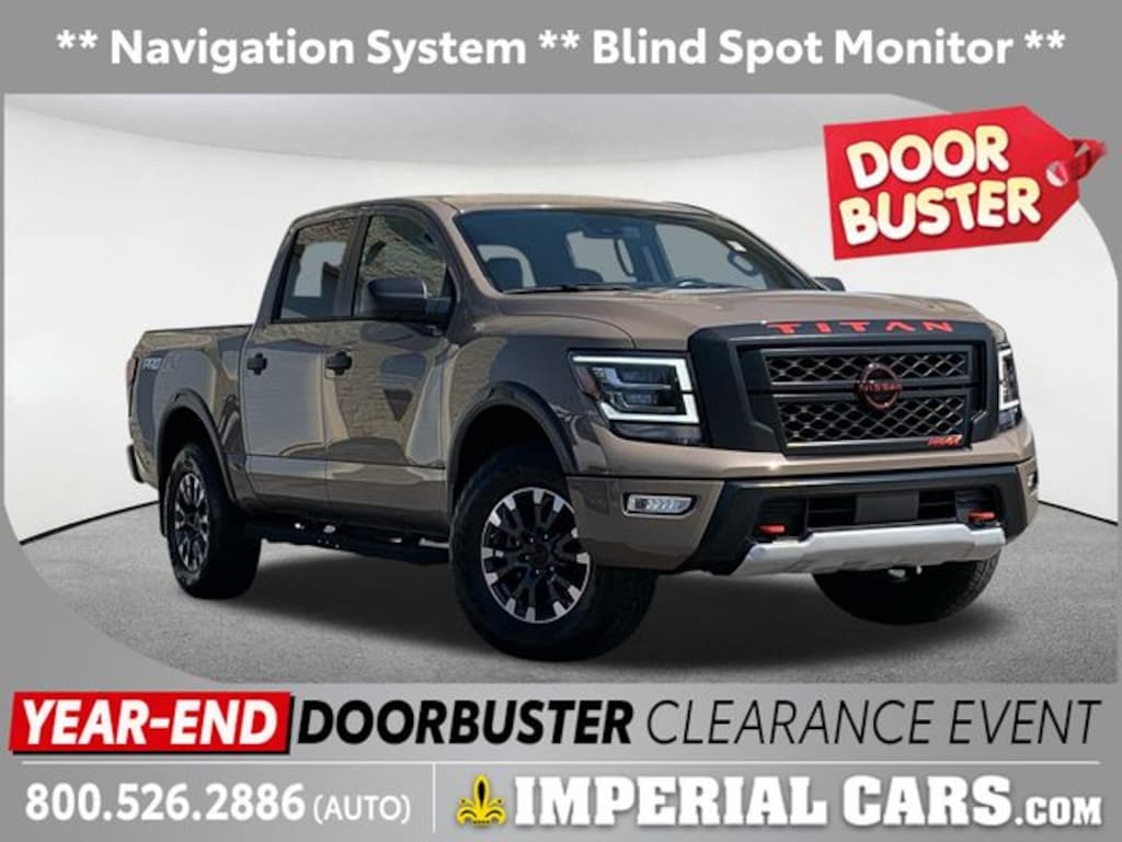 Used 2024 Nissan Titan PRO-4X Truck Crew Cab