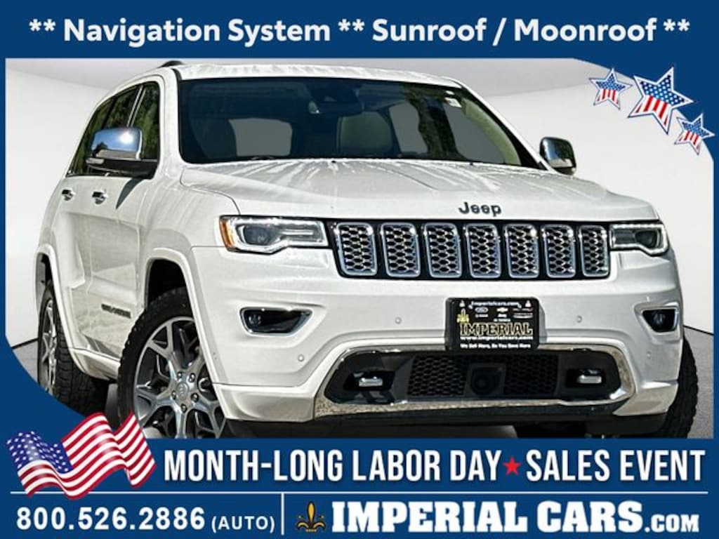 Used 2019 Jeep Grand Cherokee Overland SUV