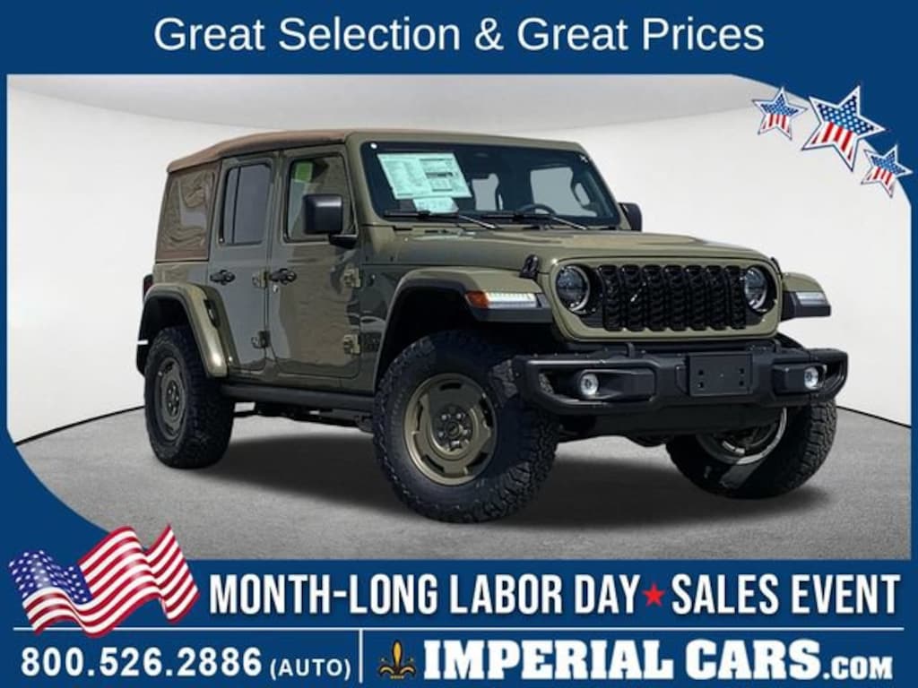 New 2026 Jeep Wrangler 4-DOOR WILLYS '41 Sport Utility