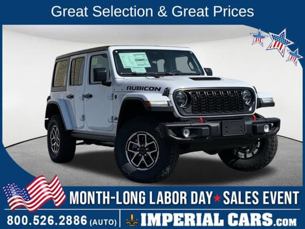 New 2026 Jeep Wrangler 4-DOOR RUBICON Sport Utility