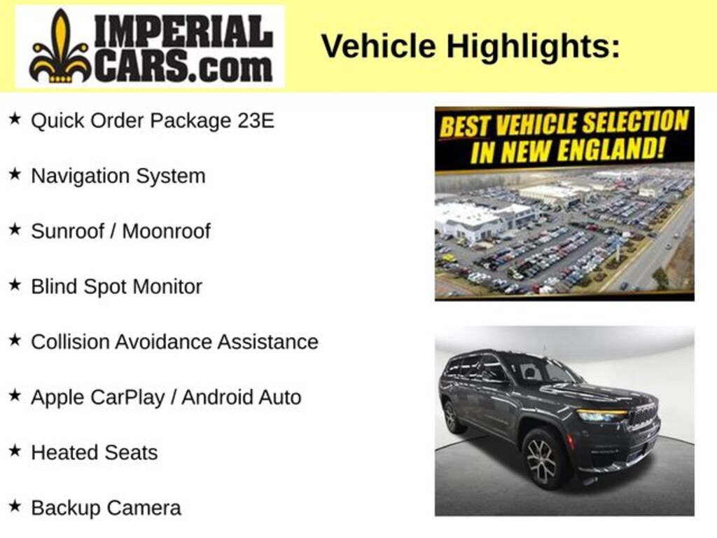 Used 2023 Jeep Grand Cherokee L Limited SUV