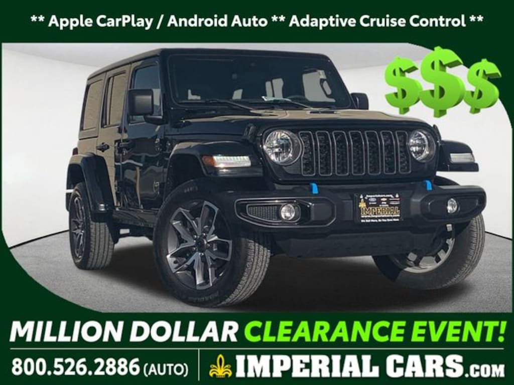 Used 2024 Jeep Wrangler 4xe Sport SUV