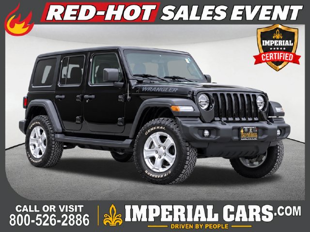 Used 2019 Jeep Wrangler Unlimited Sport 4x4 SUV