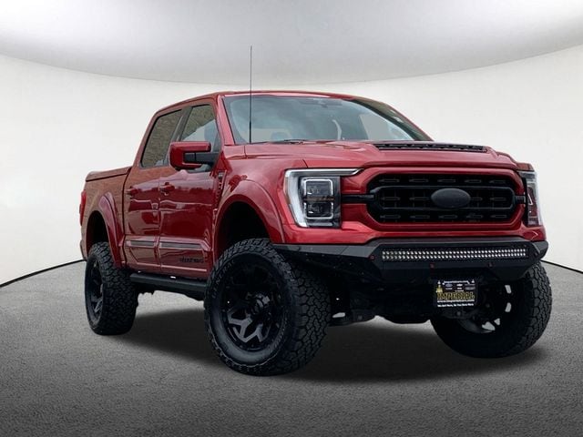Used 2022 Ford F-150 Lariat with VIN 1FTFW1E56NFA21216 for sale in Mendon, MA