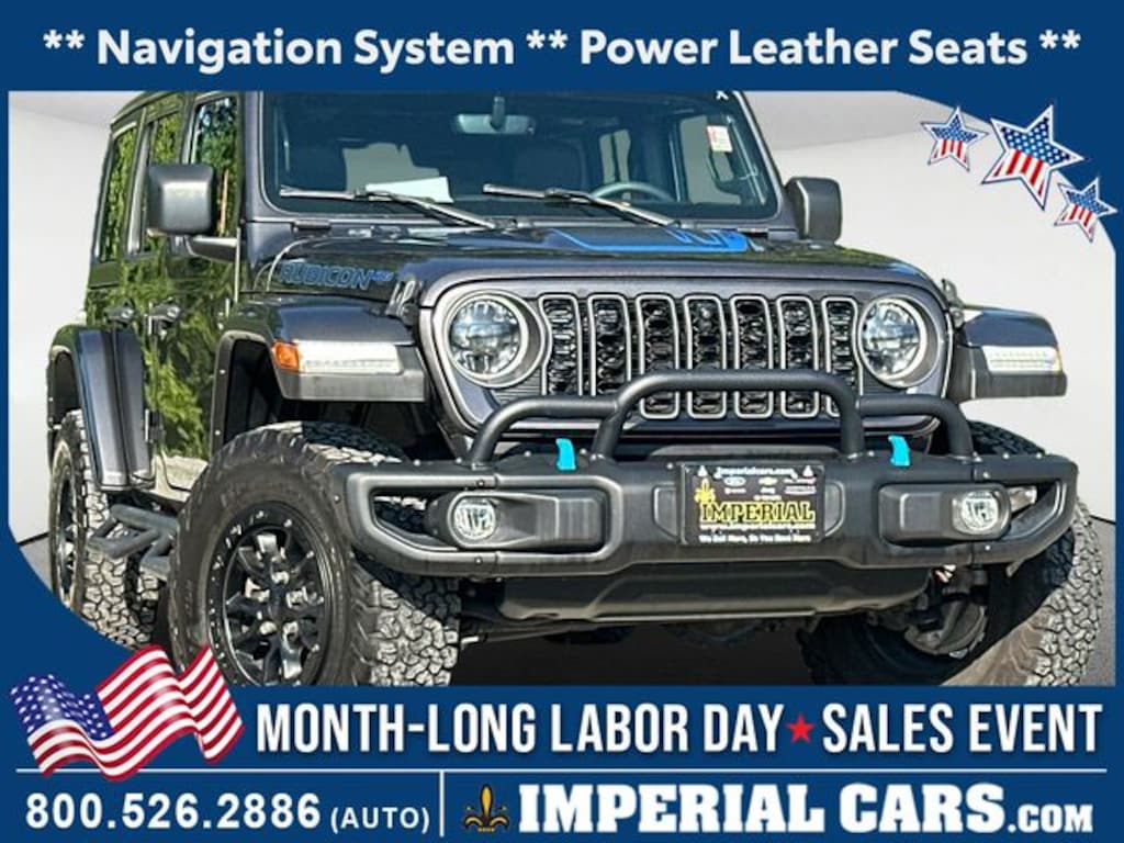 Used 2023 Jeep Wrangler 4xe Rubicon SUV