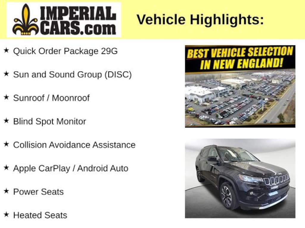 Used 2023 Jeep Compass Limited SUV