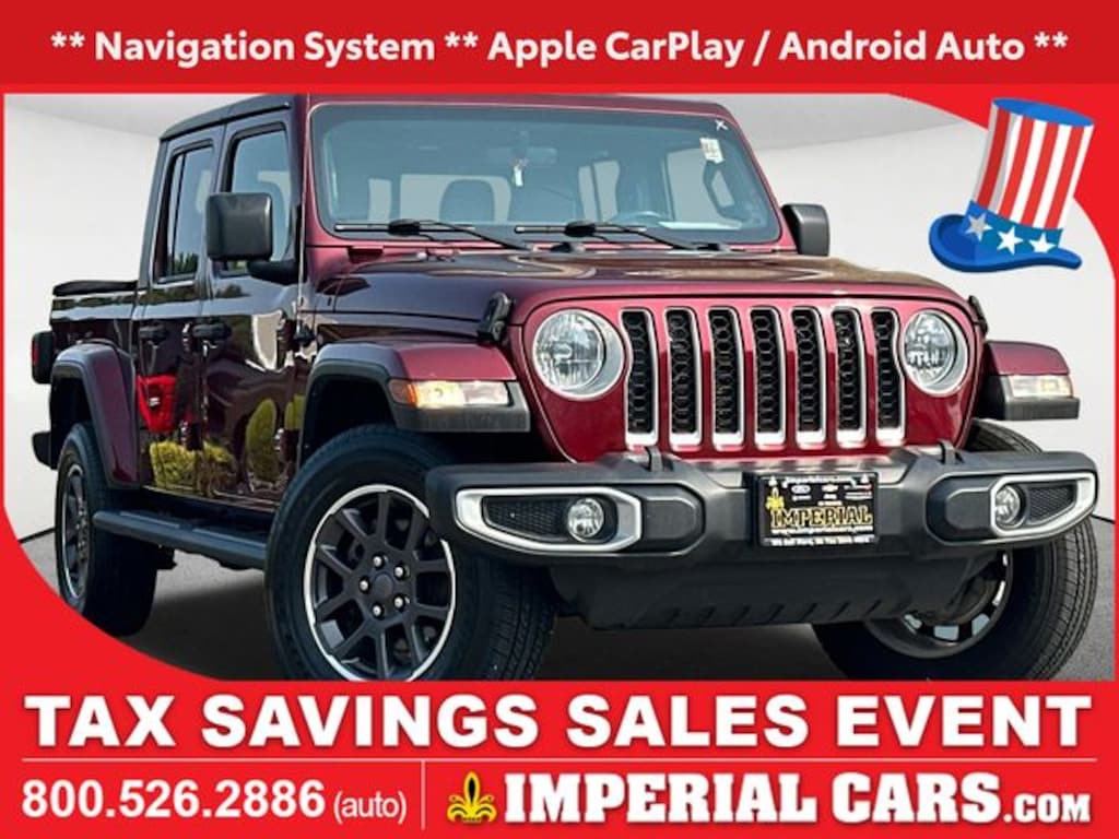 Used 2021 Jeep Gladiator Overland Truck Crew Cab