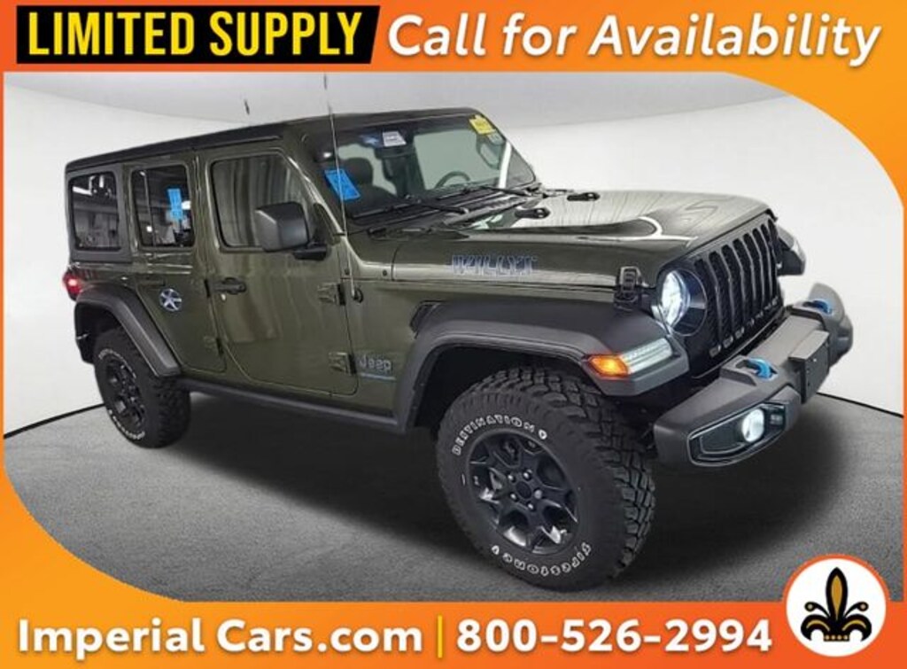Used 2023 Jeep Wrangler 4xe SUV
