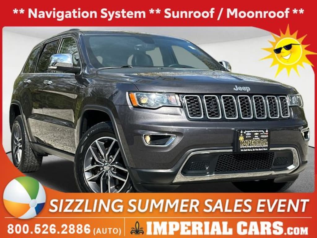 Used 2017 Jeep Grand Cherokee Limited 4x4 SUV