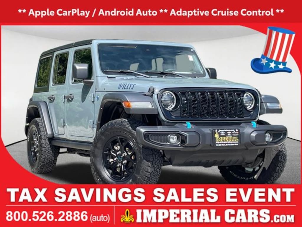 Used 2024 Jeep Wrangler 4xe Sport SUV