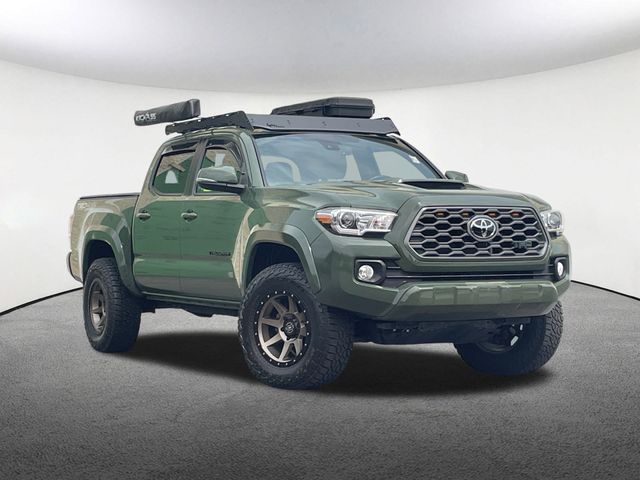 Used 2021 Toyota Tacoma TRD Sport with VIN 3TYCZ5AN1MT034546 for sale in Mendon, MA