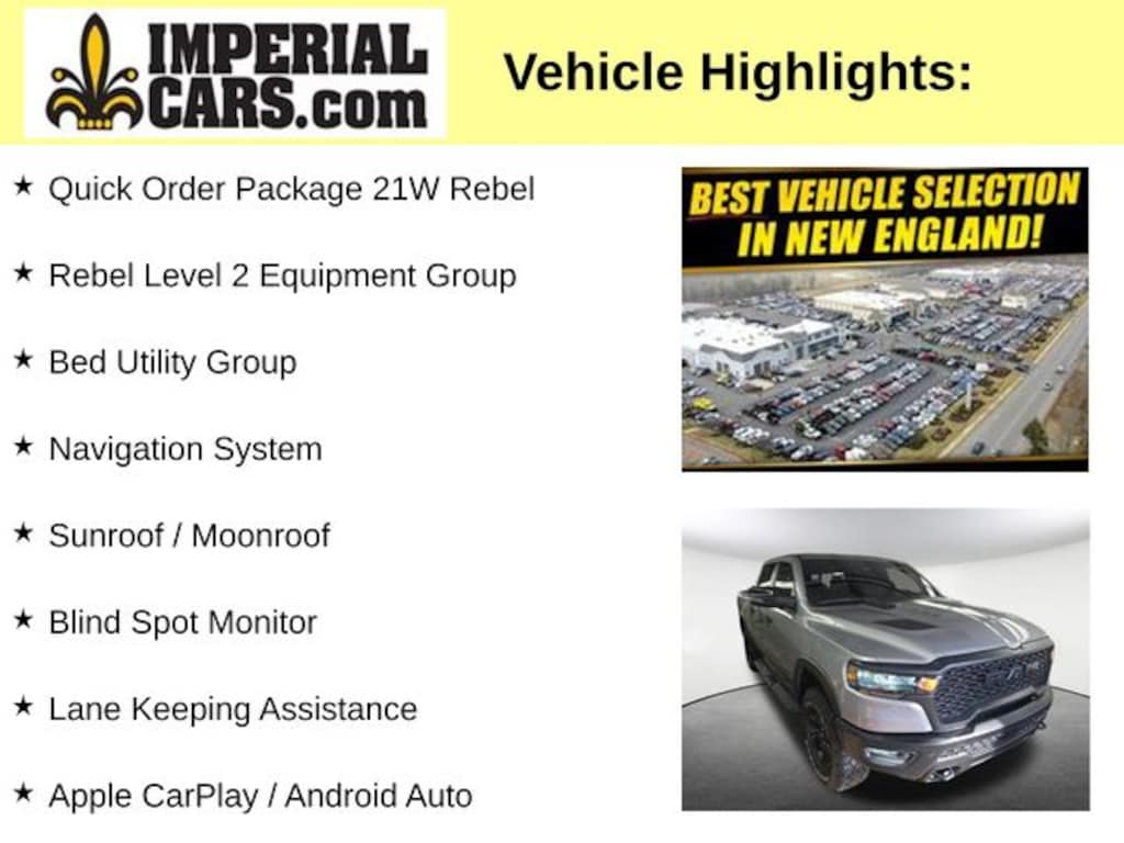 Used 2025 Ram 1500 Rebel Truck Crew Cab