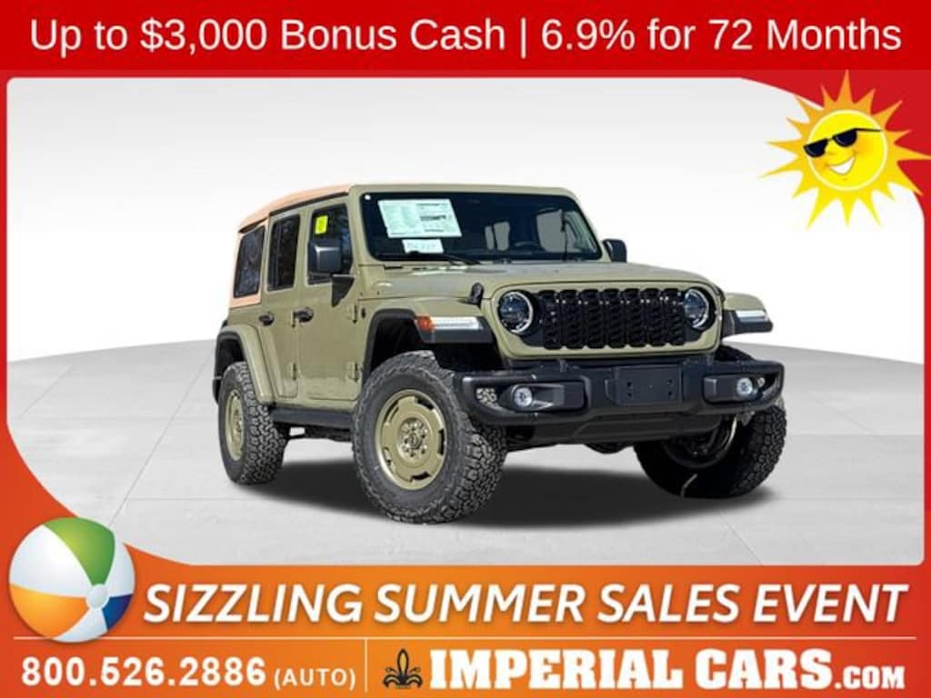 New 2026 Jeep Wrangler 4-DOOR WILLYS '41 Sport Utility
