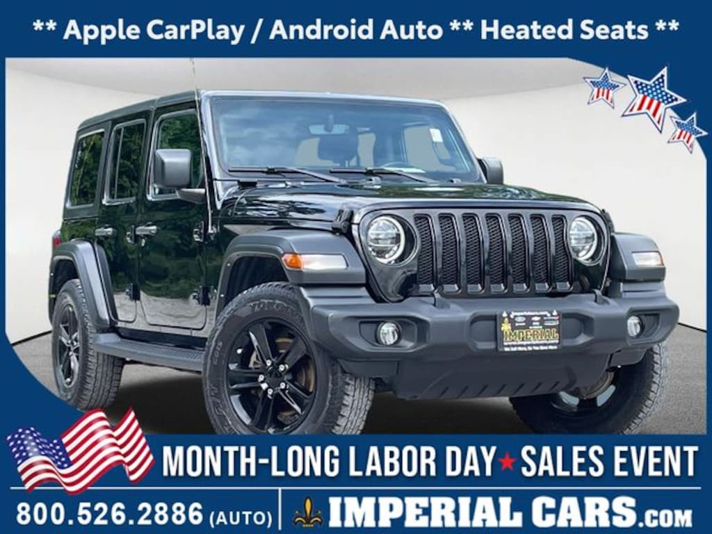 Used 2021 Jeep Wrangler Unlimited Sport SUV