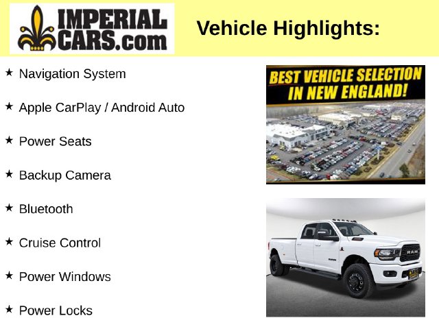 Used 2023 Ram 3500 Big Horn Truck Crew Cab
