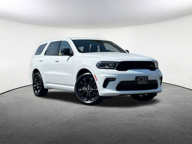 Used 2021 Dodge Durango GT Plus with VIN 1C4RDJDG7MC747253 for sale in Mendon, MA