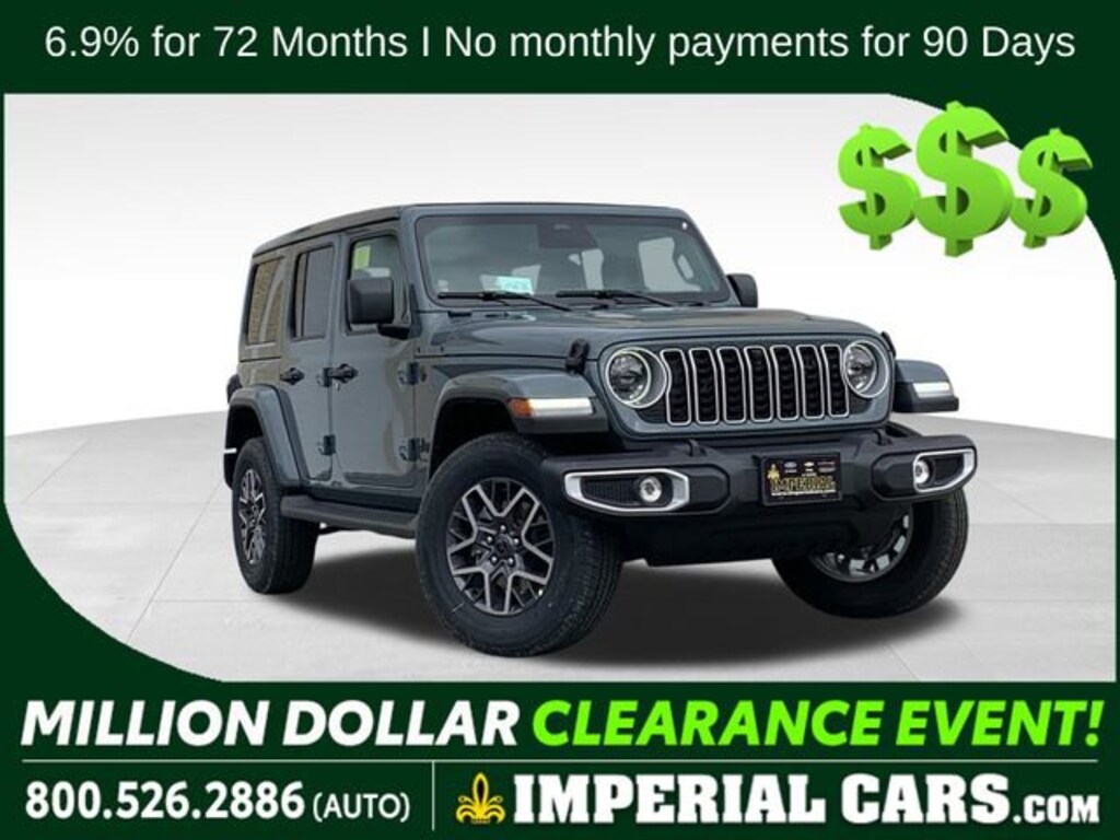 New 2026 Jeep Wrangler 4-DOOR SAHARA Sport Utility