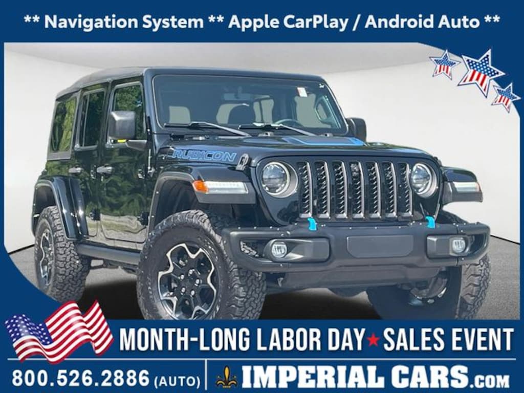 Used 2023 Jeep Wrangler 4xe Rubicon SUV