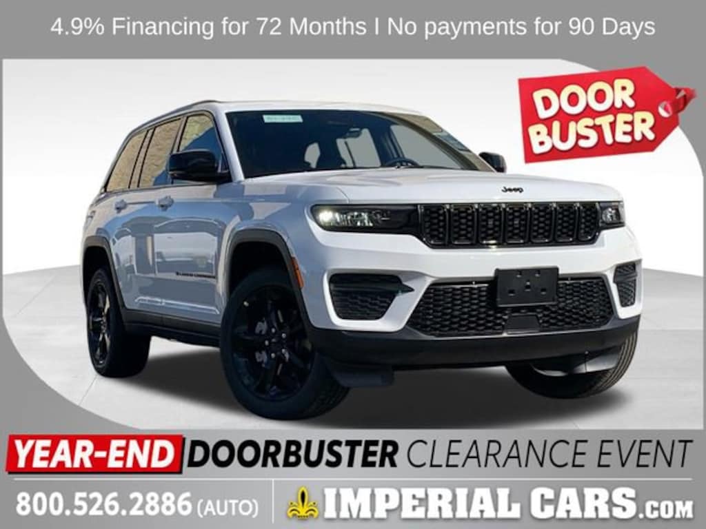 New 2025 Jeep Grand Cherokee ALTITUDE X 4X4 Sport Utility