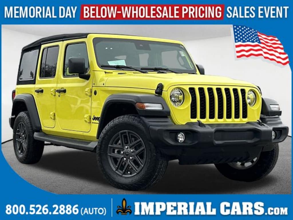 Used 2024 Jeep Wrangler Sport SUV