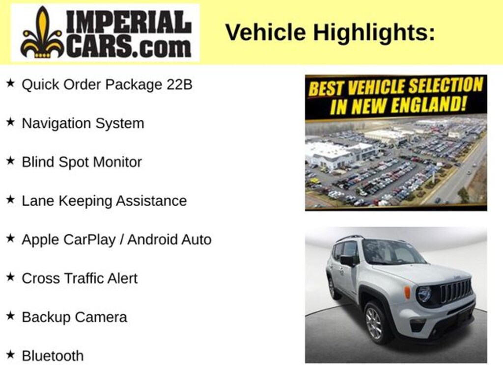 Used 2022 Jeep Renegade Latitude SUV