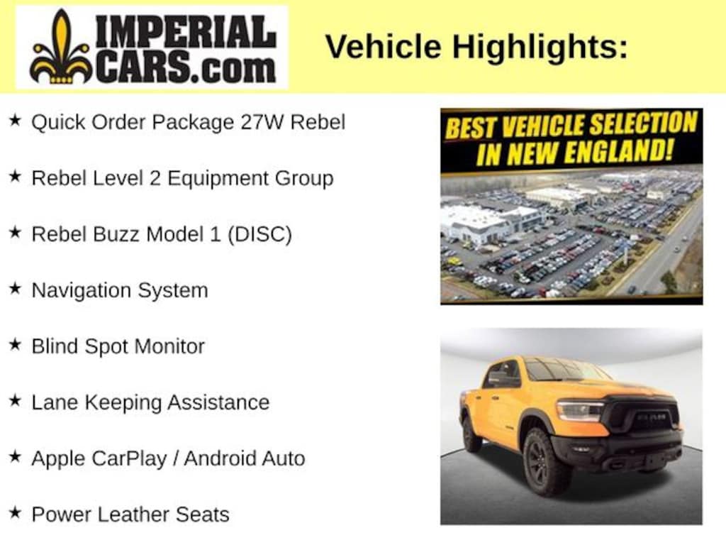 Used 2023 Ram 1500 Rebel Truck Crew Cab