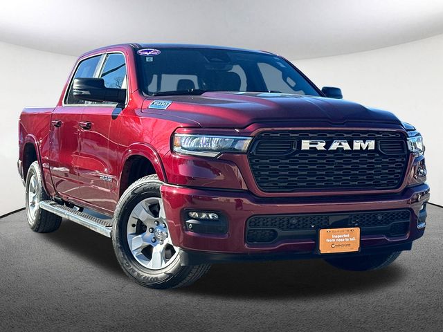 Certified 2025 RAM Ram 1500 Pickup Big Horn/Lone Star with VIN 1C6RRFFG2SN522923 for sale in Mendon, MA