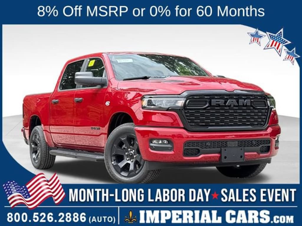 New 2026 Ram 1500 EXPRESS CREW CAB 4X4 5'7 BOX Pickup