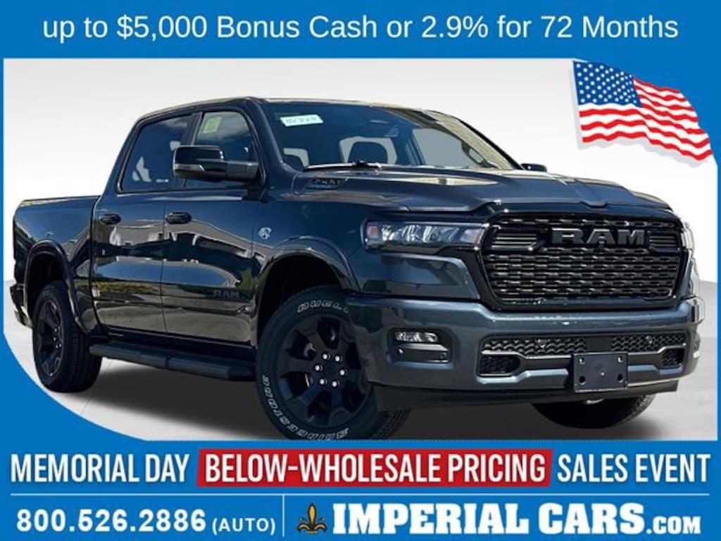 New 2026 Ram 1500 BIG HORN CREW CAB 4X4 5'7 BOX Pickup
