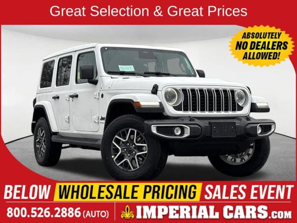 New 2026 Jeep Wrangler 4-DOOR SAHARA Sport Utility