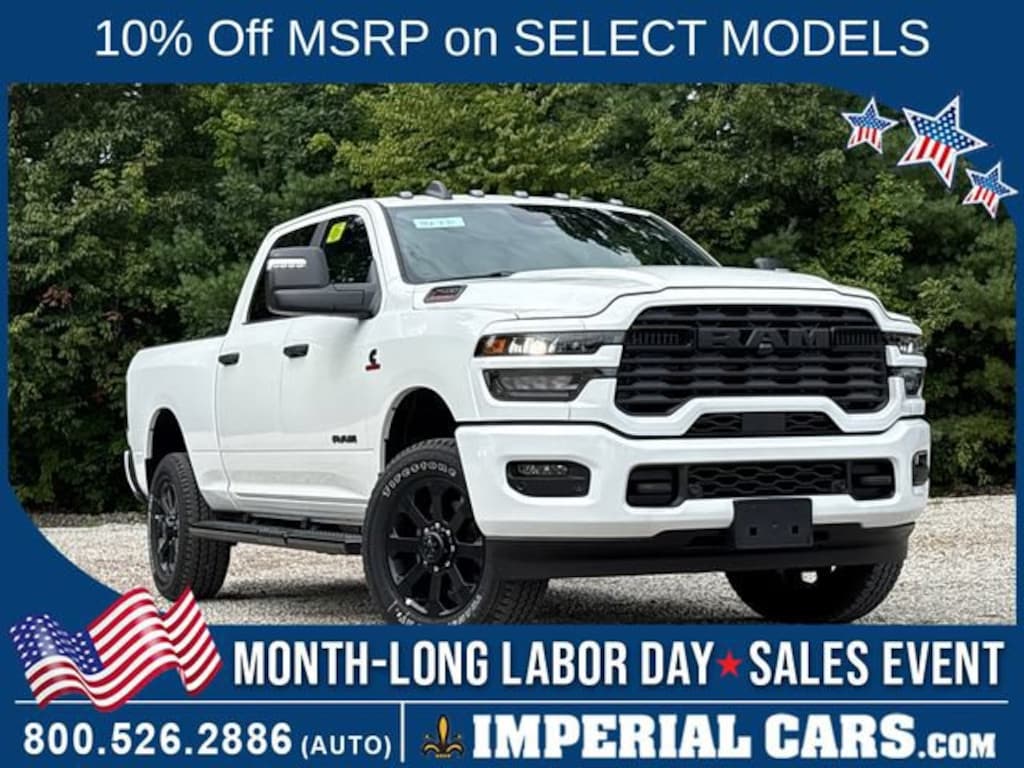New 2026 Ram 2500 BIG HORN CREW CAB 4X4 6'4 BOX Pickup