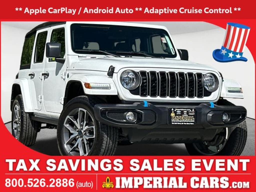 Used 2024 Jeep Wrangler 4xe Sport SUV