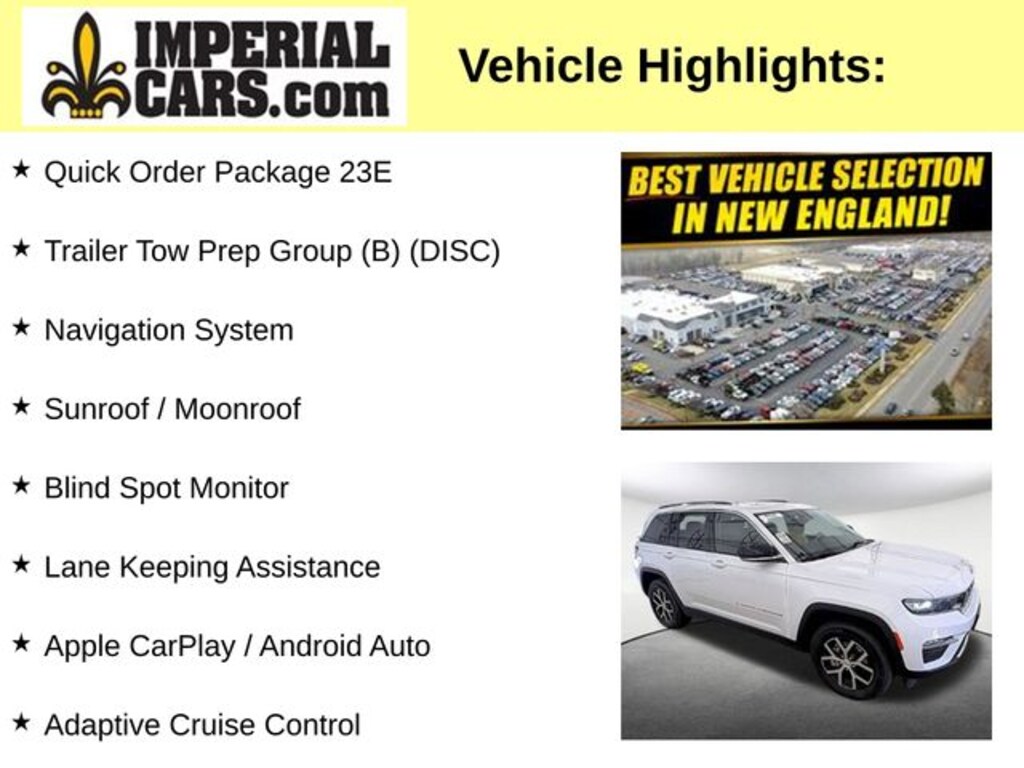 Used 2023 Jeep Grand Cherokee Limited SUV
