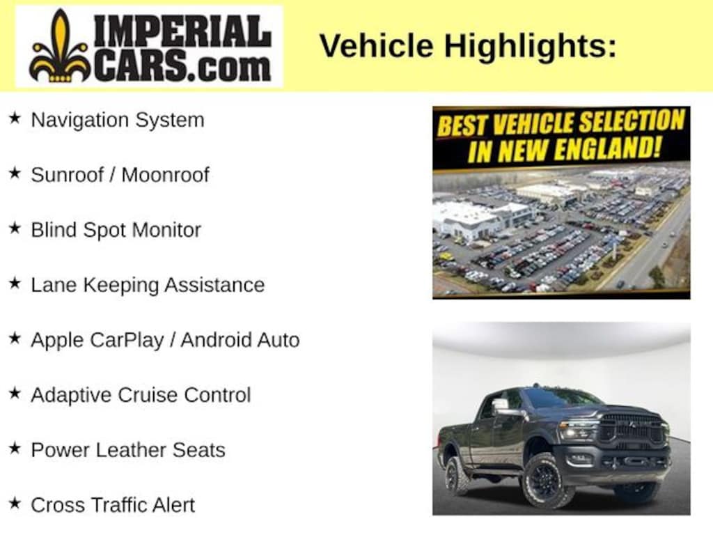 Certified 2025 Ram 2500 Rebel/Power Wagon Truck Crew Cab