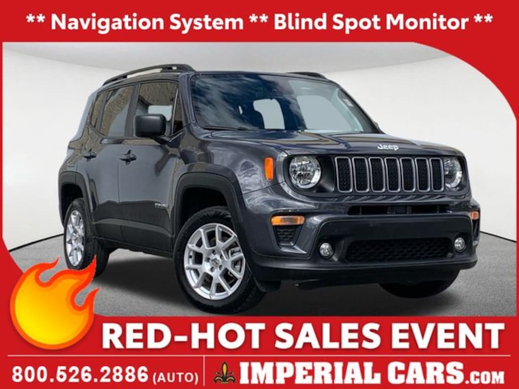Used 2022 Jeep Renegade Latitude SUV