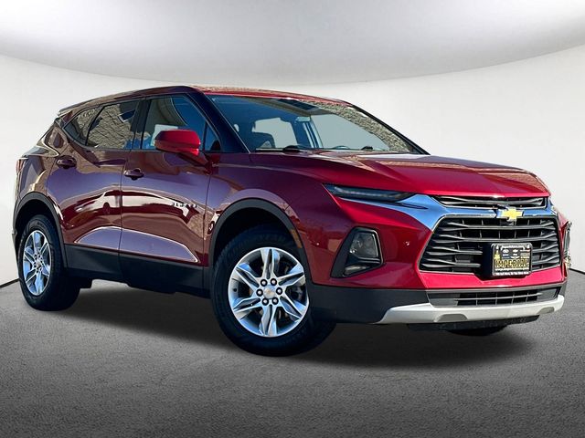 Used 2022 Chevrolet Blazer 2LT with VIN 3GNKBHR40NS132240 for sale in Mendon, MA