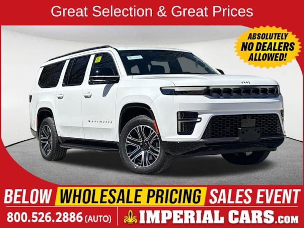 New 2026 Jeep Grand Wagoneer L 4X4 Sport Utility