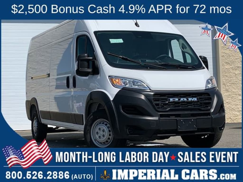 New 2025 Ram ProMaster PROMASTER 2500 TRADESMAN CARGO VAN HIGH ROOF 159' Cargo Van