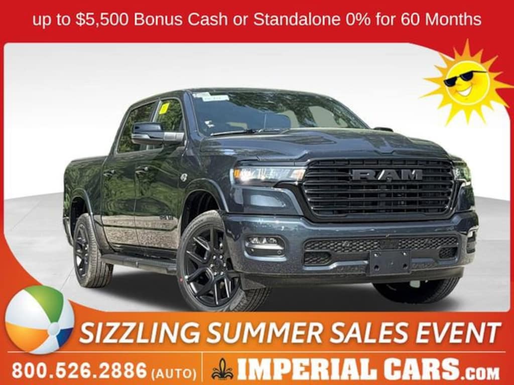New 2026 Ram 1500 LARAMIE CREW CAB 4X4 5'7 BOX Pickup