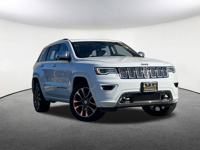 Used 2017 Jeep Grand Cherokee Overland with VIN 1C4RJFCG0HC782441 for sale in Mendon, MA