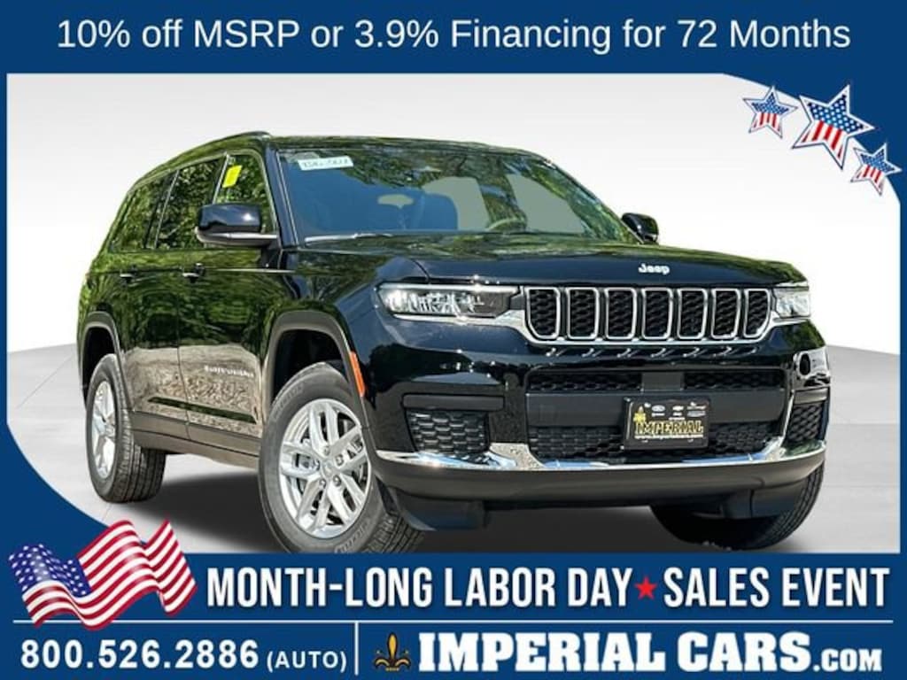 New 2026 Jeep Grand Cherokee L LAREDO X 4X4 Sport Utility