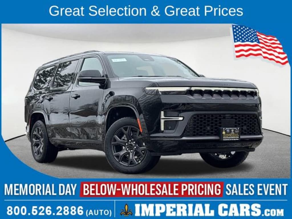 New 2026 Jeep Grand Wagoneer LIMITED ALTITUDE 4X4 Sport Utility