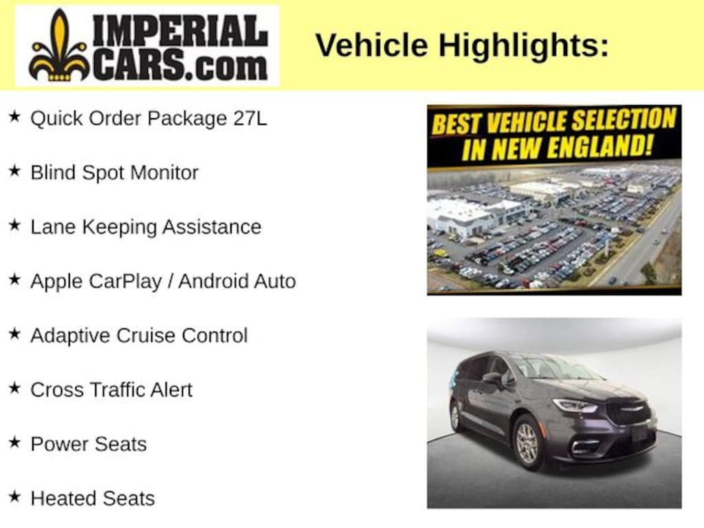 Used 2023 Chrysler Pacifica Touring L Van Passenger Van