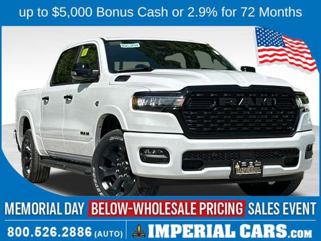 New 2026 Ram 1500 BIG HORN CREW CAB 4X4 5'7 BOX Pickup