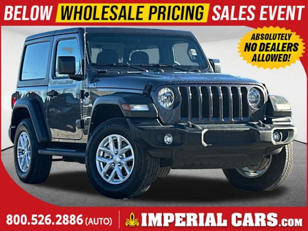 Used 2023 Jeep Wrangler 2-DOOR SPORT 4X4 SUV