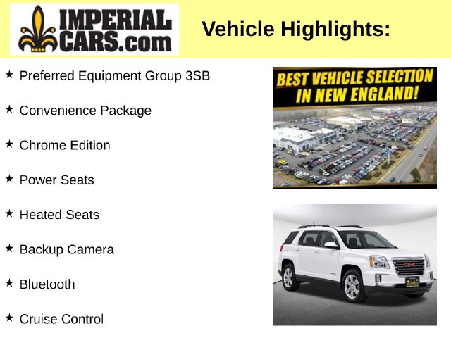 Used 2017 GMC Terrain SLE-2 SUV