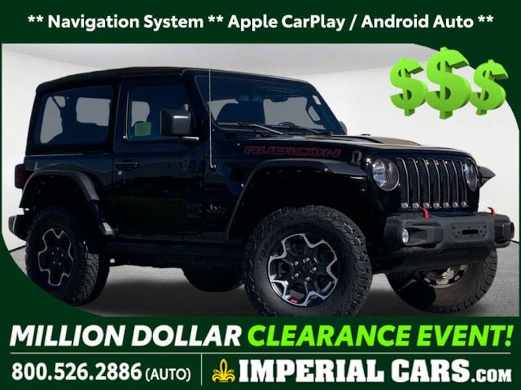 Used 2023 Jeep Wrangler 2-DOOR RUBICON 4X4 SUV