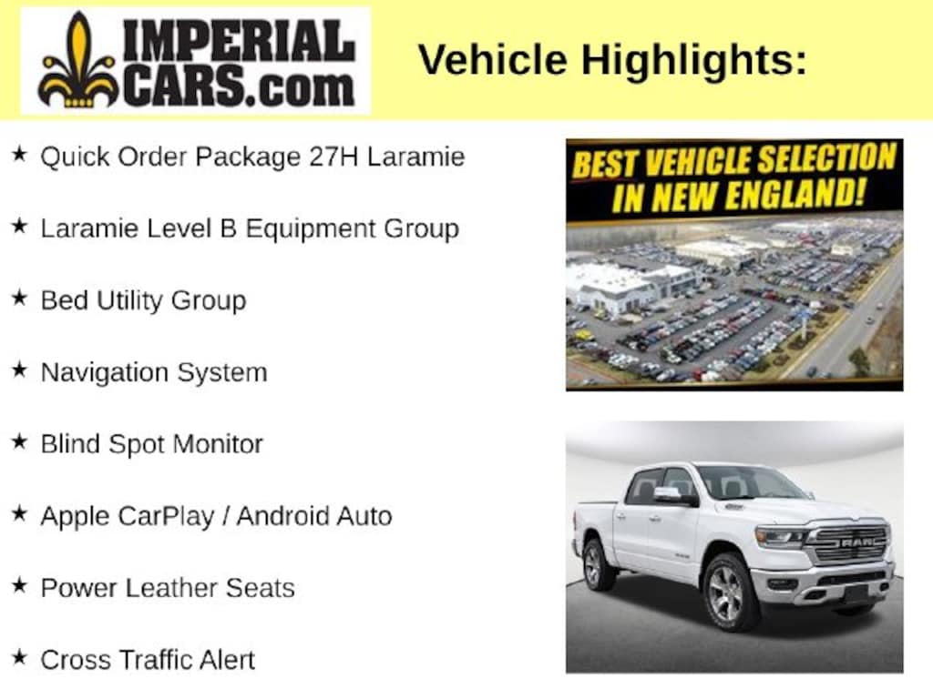 Used 2023 Ram 1500 Laramie Truck Crew Cab