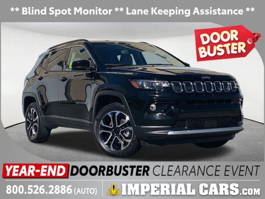 Used 2022 Jeep Compass Limited SUV